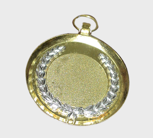 Gold Medal with Silver Laurel Wreath - SKU BM-008 - Metal