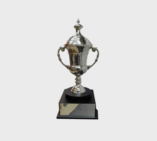 Silver Urn Cup Trophy with Gold Handles - SKU ME-075 - Metal