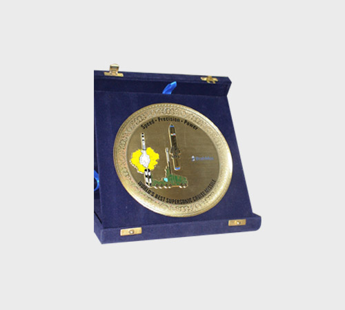 Bronze Medallion in Navy Presentation Case - SKU PAC-037 - Metal
